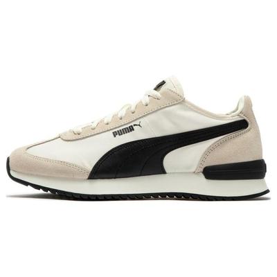 Rider Future Vintage Fabric Leather Comfortable Versatile Slip Resistant Durable Low Top Lifestyle Casual Shoes Unisex Sneaker 392901-01