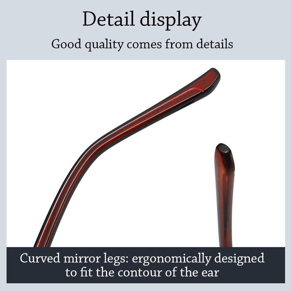 Blue Ray Blocking Presbyopia Eyeglasses Metal Hyperopia Glasses Comfortable Optical Eyewear  Office