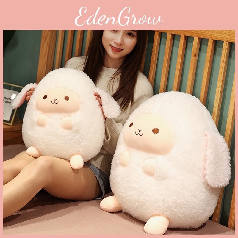 Plush Cuddly Sheep Toy Chubby Round Doll Girls Bedroom Bedtime Gift Children