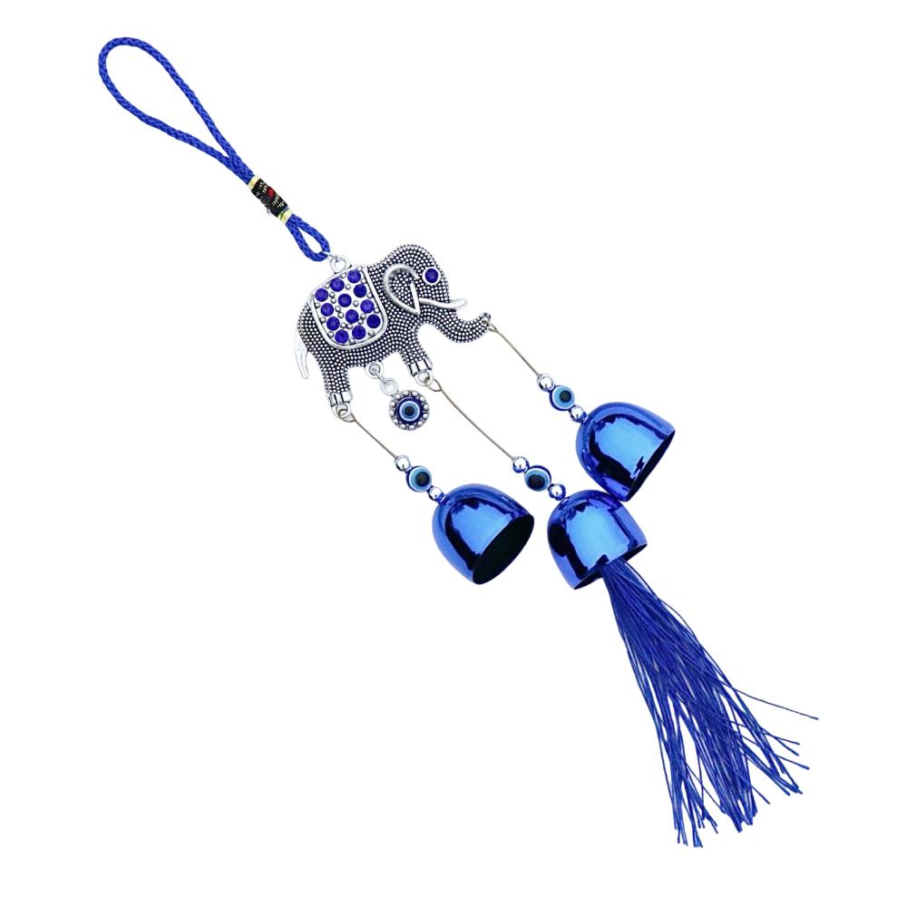 Handmade Metal Hanging Wind Chime Glass Car Pendant Blue Eyes Wind Chime  Wall Hanging style 6