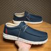 Mode Übergröße 40-48 Herren Freizeitschuhe Flach Outdoor Herren Sneaker Leichtgewichtige Bootsschuhe Fahrmokassins Atmungsaktive Herren Canvas Schuhe