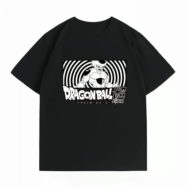 Dragon Ball Super Frieza Print T-Shirt Casual Short Sleeve Cotton Anime Streetwear Unisex's T-Shirt