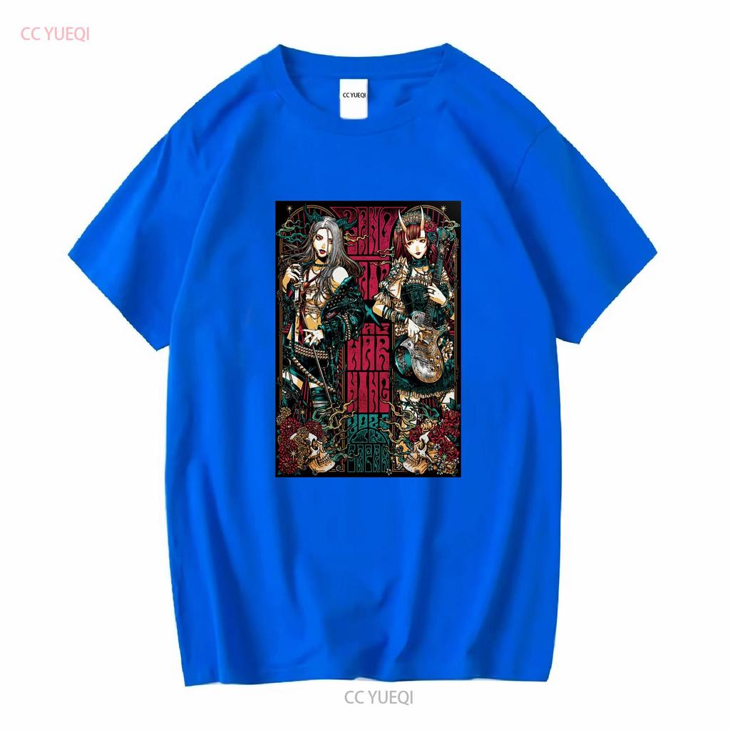 BAND MAID Mit der Warnung 12. Juni 2024 Show in Japan T-Shirt heiß Vintage Gewaschene Designerkleidung Mode Stilvolle Grafik