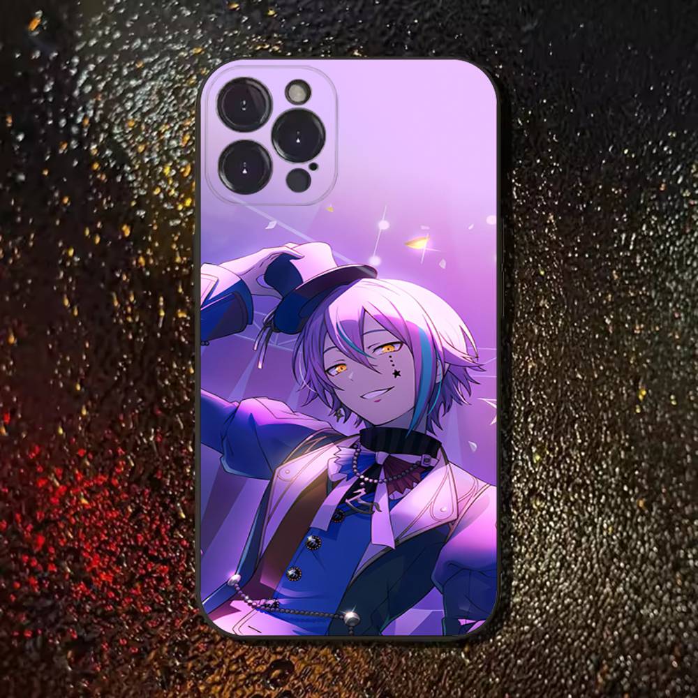 Kamishiro Rui Project Cool Phone Case For iPhone 11,12,13,14,15,16,17,Pro,Max,Plus,E,SE4,Air,Mini Black Soft Cover