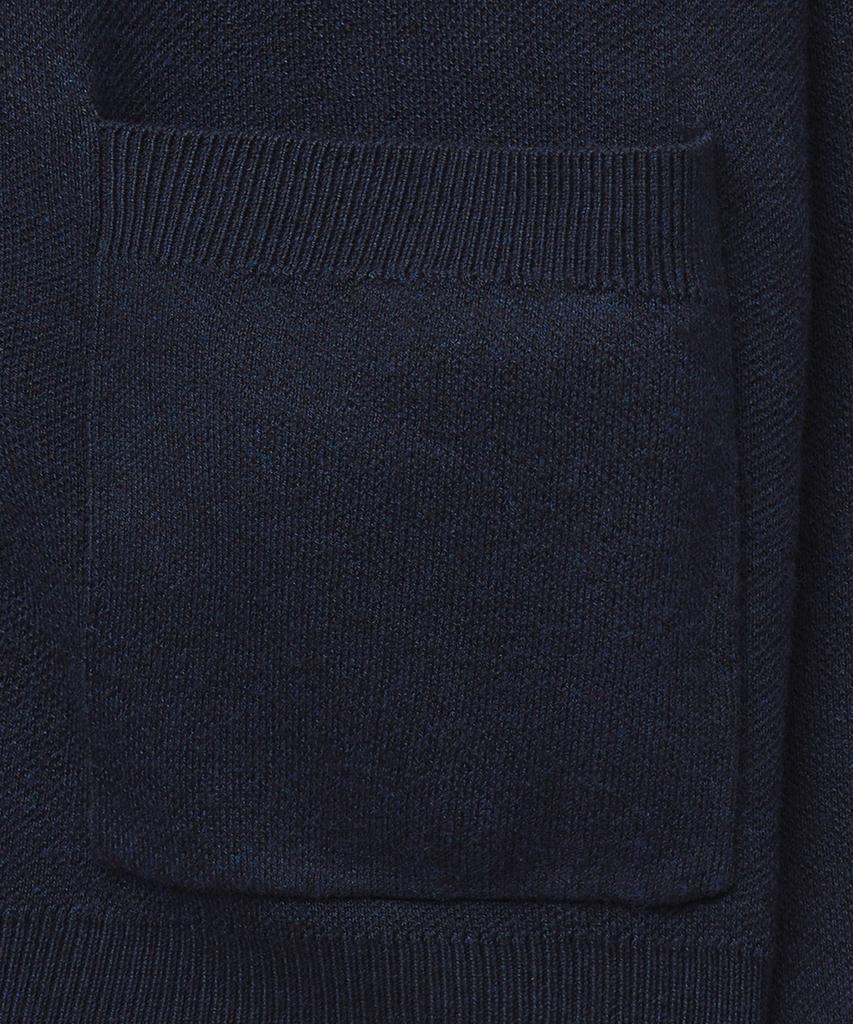 Noirer Essential Loose Fit V-Neck Cardigan (Navy)