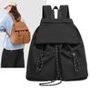 Nylon Drawstring Backpack for Women – Lightweight, Durable and Fashionable Everyday Bag with Multiple Pockets