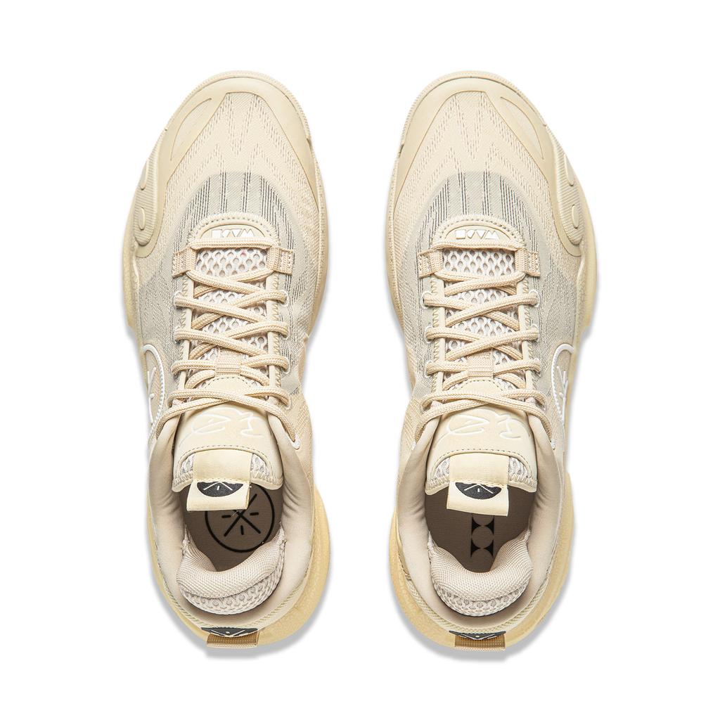Li-Ning Way of Wade All City 12 Zen Men Sneakers Cream Milk-Brown ABAU023-9