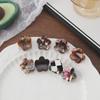 Exquisite Luxury Acetate Floral Hairpin - Small Side Clip for Bangs, Women's Hair Accessory