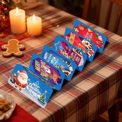 Busta Regalo di Natale 2026 10 Fessure Salvadanaio Festivo Porta Sorpresa Personalizzato per Contanti Carte