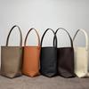 MENDY Bucket Bag Large Women's Bag Tote Bag Shoulder Bag Luxury Designer Genuine Leather Handbag Japanese Popular Bag Soft Hand