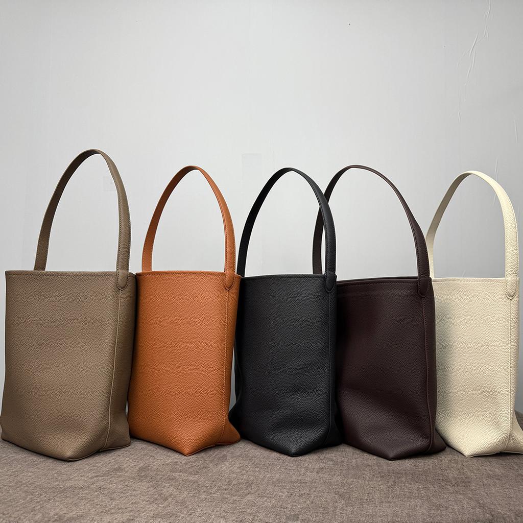 MENDY Bucket Bag Large Women's Bag Tote Bag Shoulder Bag Luxury Designer Genuine Leather Handbag Japanese Popular Bag Soft Hand
