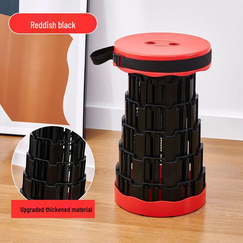 Dream Domain Portable Adjustable Retractable Stool for Outdoor and Indoor Use