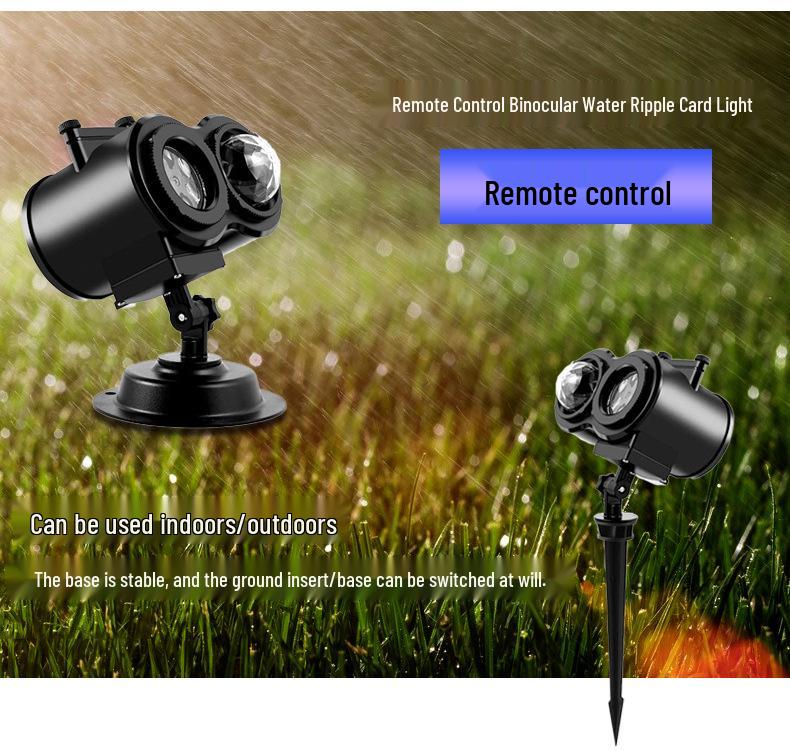 Outdoor Snowflake Projection Lamp for Christmas and Halloween