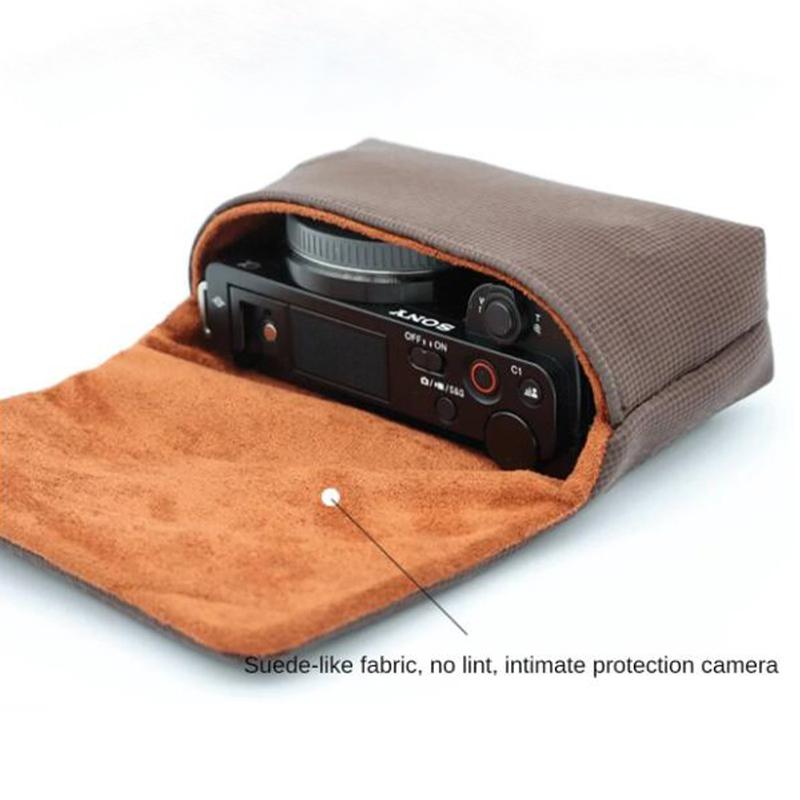 Camera Storage Bag Portable Camera Bag Case Storage Pouch for Sony Zv1 Zve10 Lx10 Rx100 Body for Canon G7X Iii Olympus Tg4 Tg5