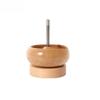 Easy Rotation Electric  Spinning Bead Bowl Solid Wood Bead Loader Spinner  Jewelry Making
