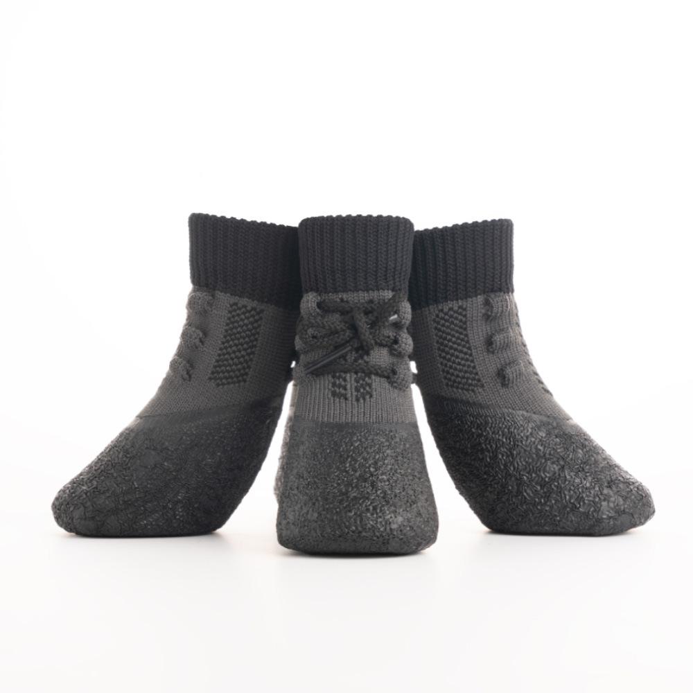 

Защитная обувь и носки для уличных домашних животных, уличная обувь для маленьких и средних собак Тедди с золотыми волосами, чехлы для ног от грязи XXS