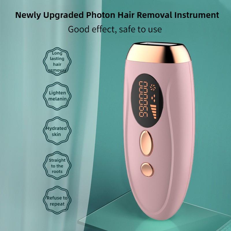 100W Small Portable Permanent Laser Epilator Body Face Leg Skin Beauty Machine Pulse Laser Hair Removal Machine