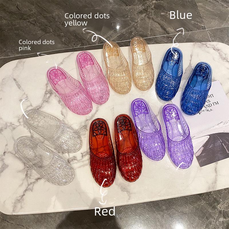 Ladies' Crystal Summer Sandals: 2021 Thai Collection for Home & Outdoor Use