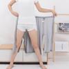 Pantaloni con Cerniera a Cavallo Aperto Facili da Indossare per Pazienti Paralizzati e Allettati, Ideali per l'Estate, Leggeri, Unisex