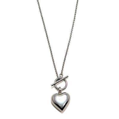 Toggle Heart Chain Necklace