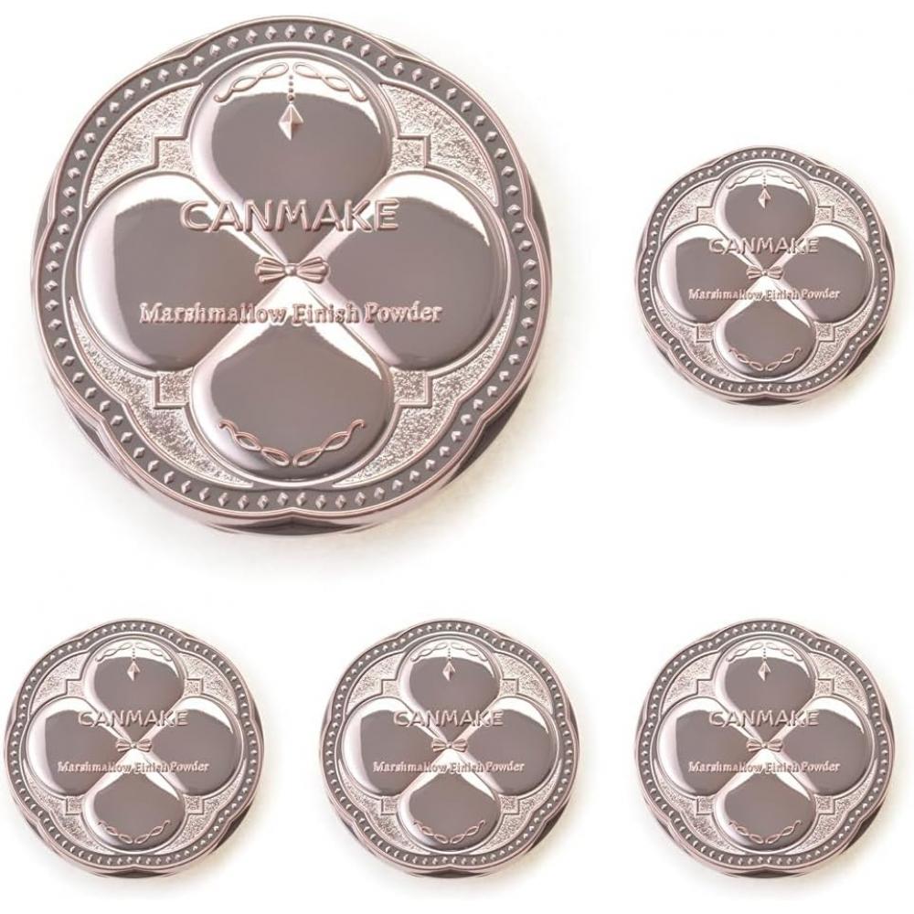 Canmake Marshmallow Finish Powder Mo Matte Ochre 10g  X5  Body  X5  Mo Matte Ochre