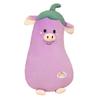 Eggplant Piggy Doll Long Hug Pillow for Kids - Sleeping, Soothing, Back Support Cushion