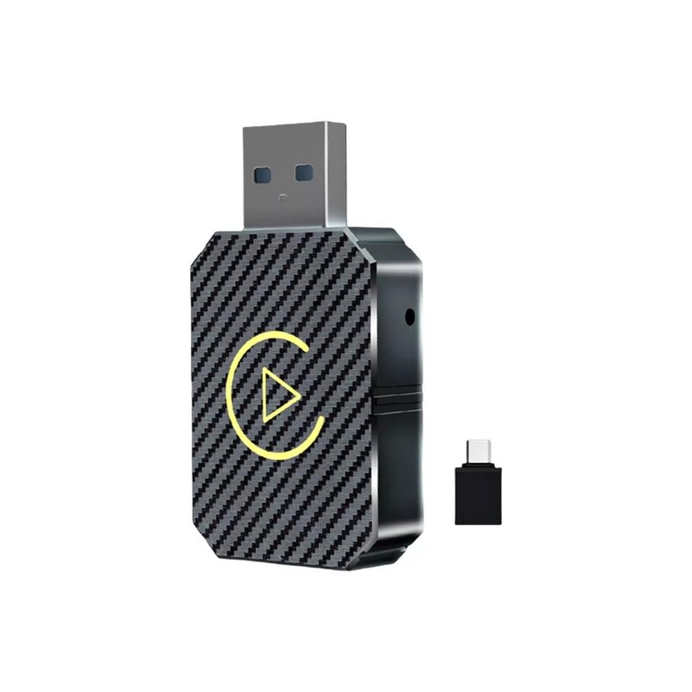 2 in 1 Android Auto Wireless Adapter & Wireless CarPlay Adapter Plug & Play