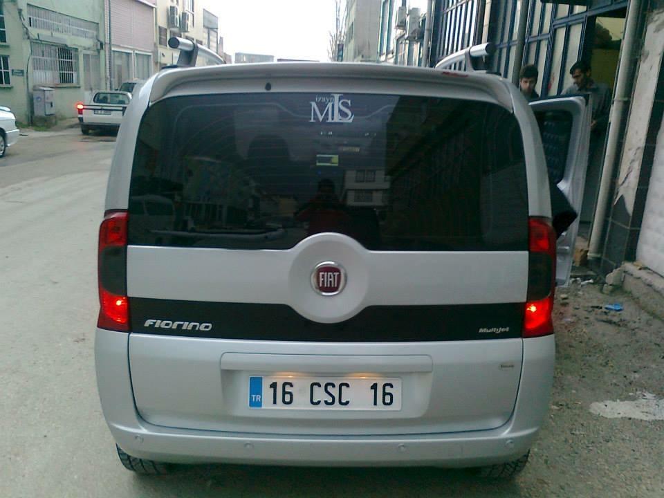 Спойлер Anatomic ляда (под покраску) для Fiat Fiorino/Qubo