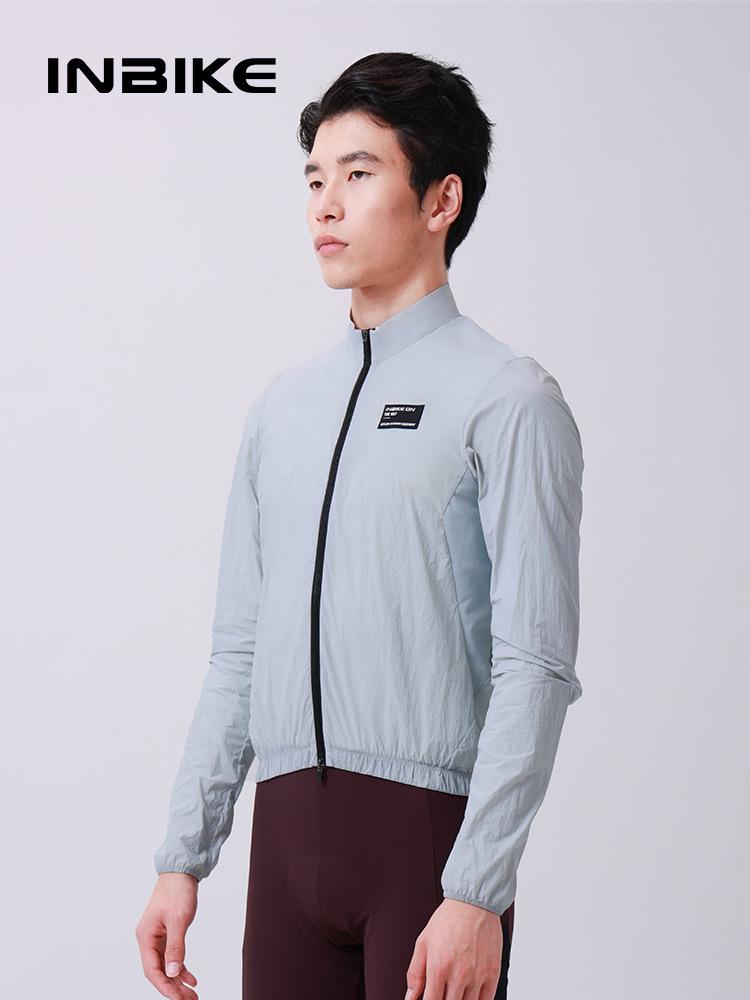 

INBIKE Men s Windproof Water-Repellent Cycling Windbreaker: Sporty, Casual, Lightweight, and Breathable. Medium