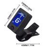 Clip-on Ukulele Tuner - Digital Tuning Tool, Portable Clip-on Tuner | Convenient Ukulele Turner, Simple Setup for Accurate Notes, Perfect Accessory fo