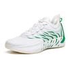 Anta Gordon Hayward GH1 Rutschfeste Stoßdämpfende Low-Top Basketballschuhe Herren Sneaker Weiß Grün 112011103-4
