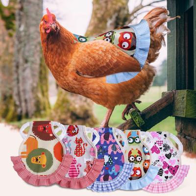 Kreativ kycklingsadel för höns, rolig tightness höna, fjäderfixare för fjäderfä ryggskydd