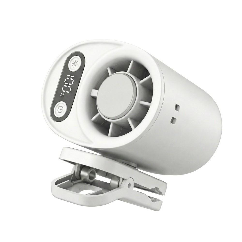 Quiet Clip On Eletric Fan Cooling Intelligent Mini Fan New USB Desk Fan  Travel Use