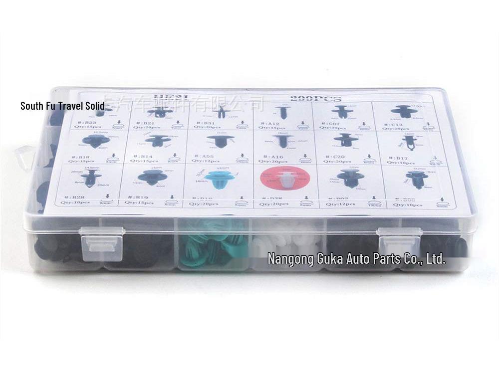 Boxed Set of 299 Snap Fasteners for BMW, Mercedes-Benz, Toyota, Honda, Mazda, Subaru, Nissan