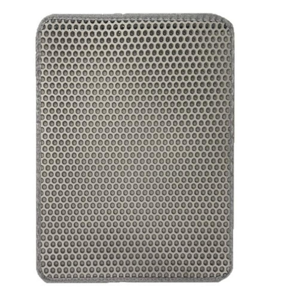 EVA Cat Litter Mat Double Layer Litter Box Filter Pad New Pet Litter Box Pad  Pet Supplies