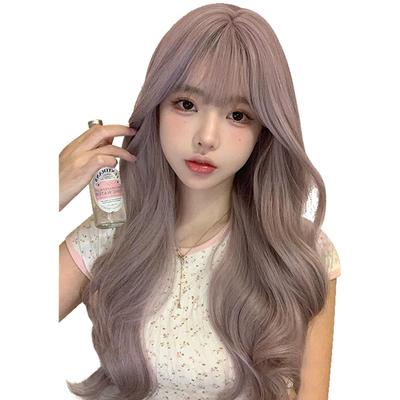 Sofeiyan Long Curly Wave Small Heat Full Small Face Wig Net Included Wig, Hair, Perm, Natural, Face, Cute, Resistant, Everyday, Harajuku, Cosplay,
