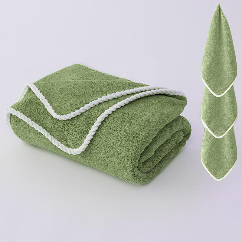 Luxury Polyester Bath Sheet - Modern Woven Oblong Towel, Super Soft Space Theme, Solid Pattern, Extra Large & Ultra Absorbent - 290gsm