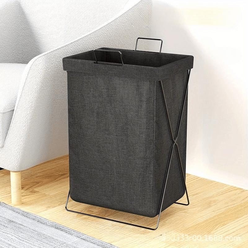 Foldable Laundry Basket with Handles Waterproof Fabric Laundry Hamper for Bedroom Bathroom Dorm Laundry Storage