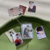 8 Pages Mini Photo Album Keychain Instant Picture Album Pendant Photo Storage Interstitial Pocket Keyring Lover Memory