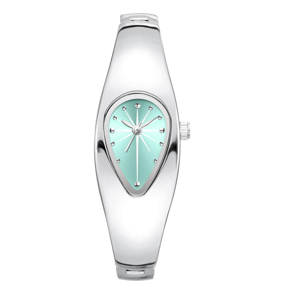 Кварцовий годинник Чоловіки Жінки Крапля води Вінтажний Y2k Спеціальне лезо Креативний дизайн леза Високоякісна сталь Унікальний браслет Чоловічий годинник