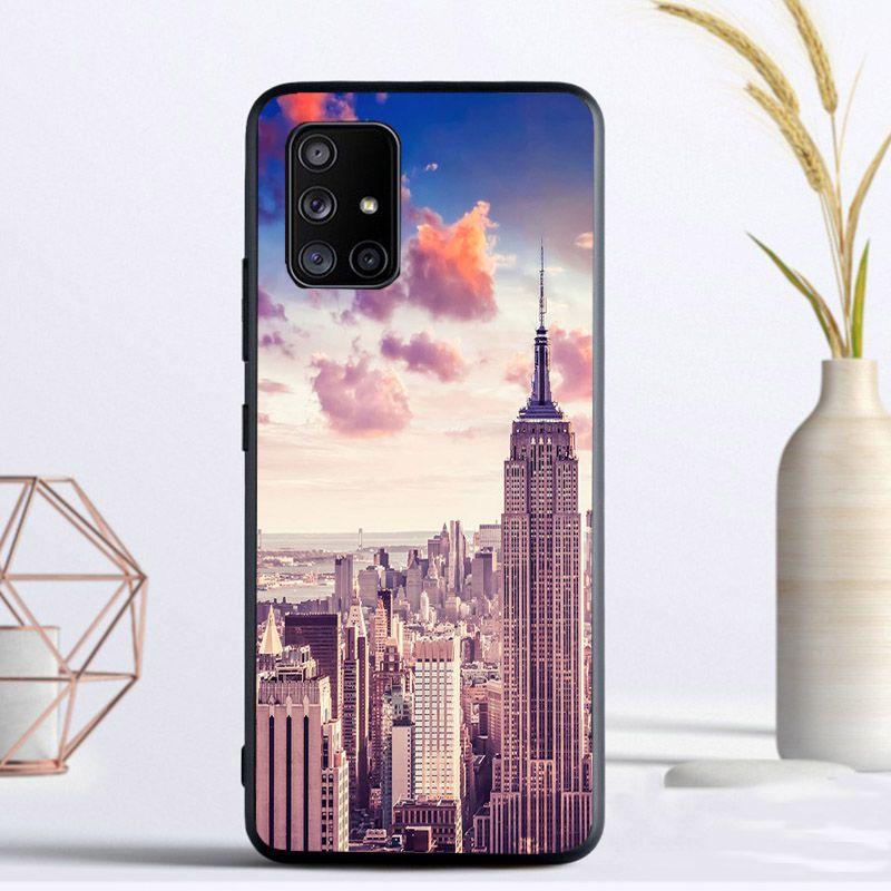 YORK CITY Phone Cover For Samsung Galaxy A13 A53 A11 A12 A32 A22 A52S 5G A10S A41 A42 A33 A20E A30S A40 A51 A71 A21S Cases
