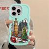 Soft Phone Cover Case for iPhone 18 15 Plus 17 Air 8 14 16 Pro Max 11 XR 12 13 Christmas Winter Scenery