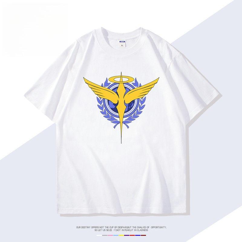 Mobile Suit Gundam Anime Hasawi Printed Tshirt Mens and Womens Tshirt Mens Top Sports Tshirt Mens Tshirt Summer Tee 2026