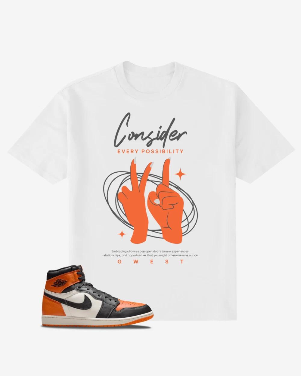 Consider Every Possibility Oversized T-Shirt S
