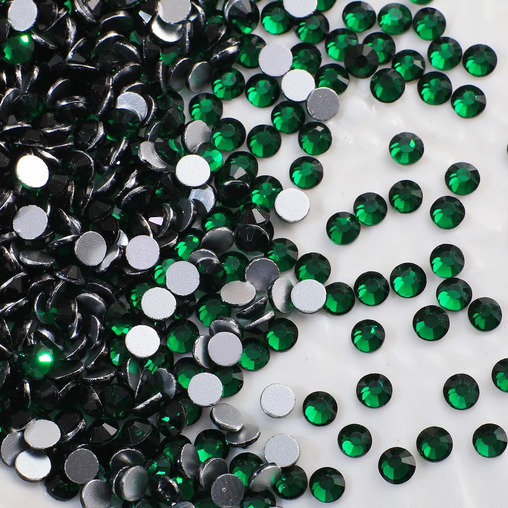 Yiwu Nail Art Flat Bottom Diamond Nail Art Jewelry Mini Color Small Round Diamond Glass Rhinestone Small Ss Diamond Jewelry 1440 Pcs