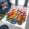 1pc HUNTRIX: Anime Christmas Edition Chair Mat - Festive Gift for Office, Home Decor, and More!O041
