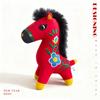 Horse Year Plush Toy With Pp Cotton Fill For Chinese New Year Gift And Home Decor