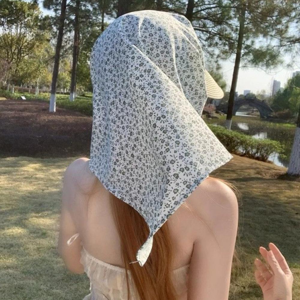 Quick Drying Headscarf Hat Sweet Loli Baseball Cap Versatile Peaked Cap  Outdoor Seaside Vacation