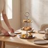 3Tier Dessert Stand Stainless Steel ThreeTier Serving Mirror Polished Tiered Tray for
