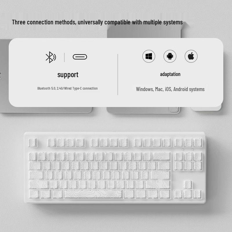 Qianxingzhe MT Series Mechanical Tri-Mode Keyboard